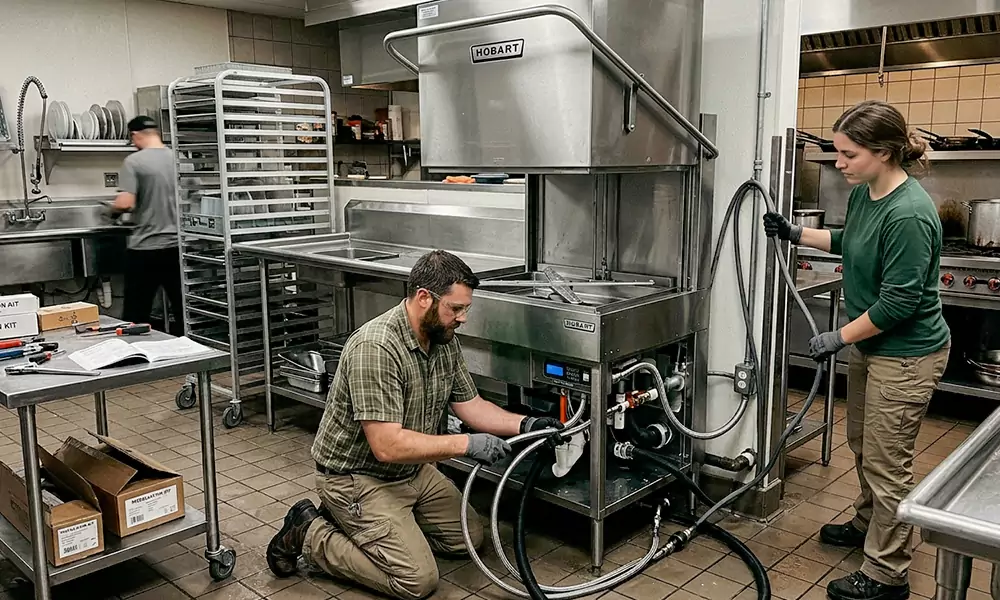 Commercial Dishwasher Installation in Carteret, NJ