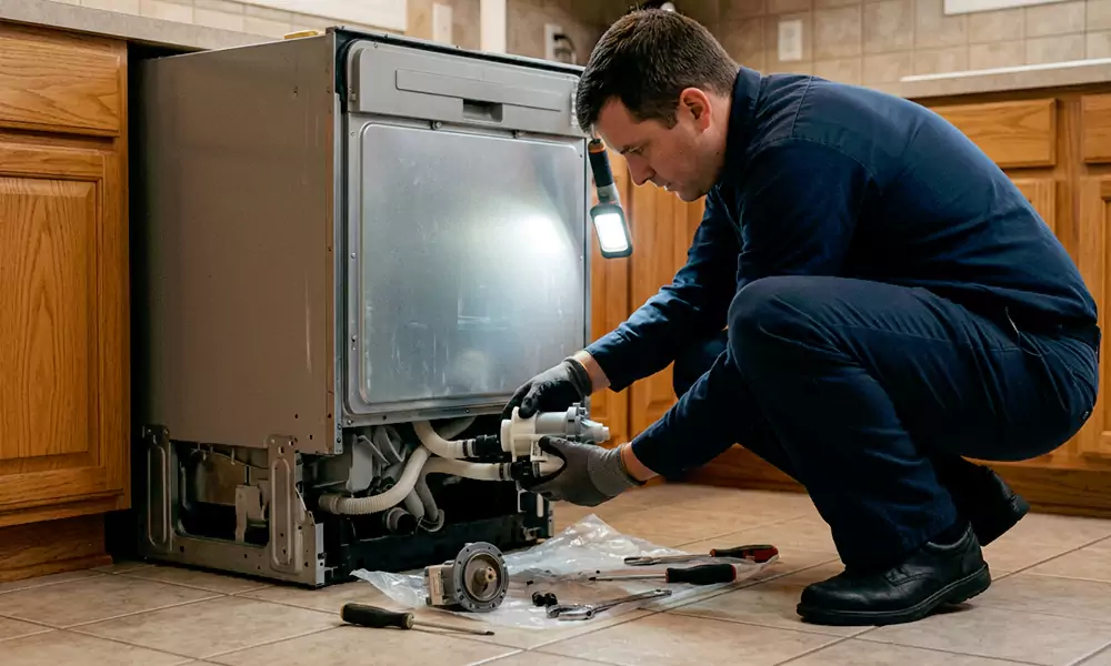 Dishwasher Pump Replacement in Carteret, NJ