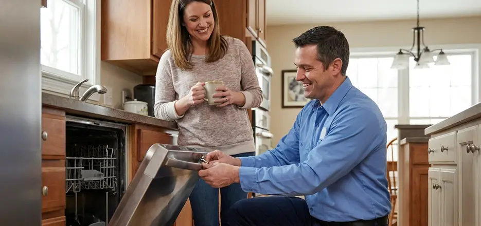 Dishwasher Latch Handle Replacement in Carteret