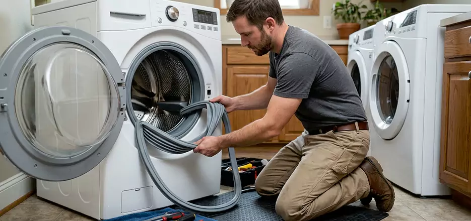 Washer Door Boot Replacement in Carteret