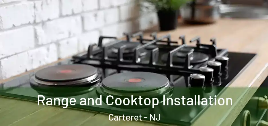  Range and Cooktop Installation Carteret - NJ