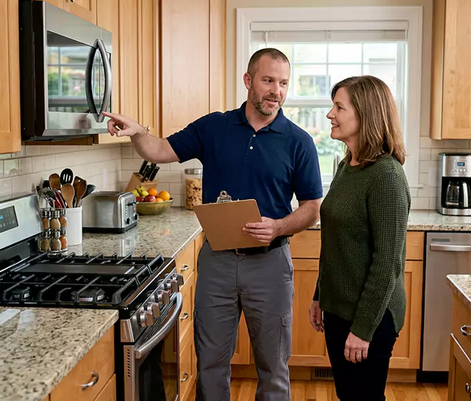 Why Carteret Homeowners Trust Us for Professional Microwave Installation?